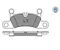 MEYLE Sada brzdovch destiek MEYLE-PD: Advanced design and technology. ME 025 247 2116/PD, 025 247 2116/PD