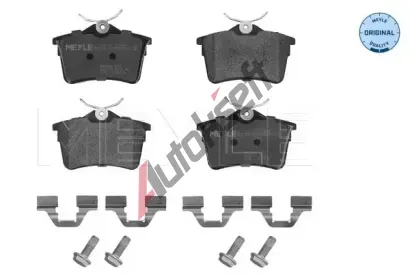 MEYLE Sada brzdovch destiek ME 025 247 6516/W, 025 247 6516/W