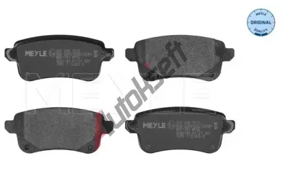 MEYLE Sada brzdovch destiek MEYLE-ORIGINAL: True to OE. ME 025 248 2016, 025 248 2016
