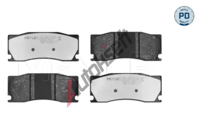 MEYLE Sada brzdovch destiek MEYLE-PD: Advanced performance and design. ME 025 248 5017/PD, 025 248 5017/PD