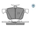 MEYLE Sada brzdovch destiek MEYLE-PD: Advanced performance and design. ‐ ME 025 250 0916/PD