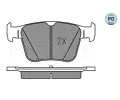 MEYLE Sada brzdovch destiek MEYLE-PD: Advanced performance and design. ME 025 250 0916/PD, 025 250 0916/PD