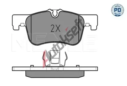 MEYLE Sada brzdovch destiek MEYLE-PD Quality ME 025 250 1418/PD, 025 250 1418/PD
