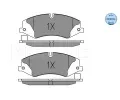 MEYLE Sada brzdovch destiek MEYLE-ORIGINAL Quality ME 025 250 2119, 025 250 2119