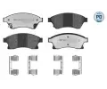 MEYLE Sada brzdovch destiek PLATINUM PAD ‐ ME 025 250 3118/PD