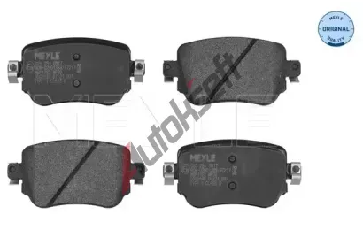 MEYLE Sada brzdovch destiek MEYLE-ORIGINAL Quality ME 025 251 0917, 025 251 0917