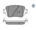 MEYLE Sada brzdovch destiek MEYLE-PD Quality ME 025 251 0917/PD, 025 251 0917/PD