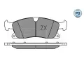 MEYLE Sada brzdovch destiek MEYLE-PD: Advanced design and technology. ME 025 251 9219/PD, 025 251 9219/PD