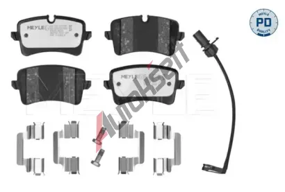 MEYLE Sada brzdových destiček MEYLE-PD: Advanced performance and design. ME 025 252 1417/PD, 025 252 1417/PD MEYLE Sada brzdových destiček MEYLE-PD: Advanced performance and design. ME 025 252 1417/PD, 025 252 1417/PD