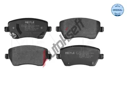 MEYLE Sada brzdov�ch desti�ek MEYLE-ORIGINAL: True to OE. ME 025 252 6117, 025 252 6117
