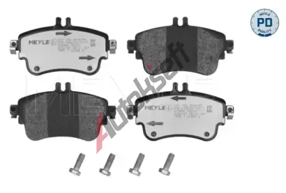 MEYLE Sada brzdovch destiek PLATINUM PAD ME 025 253 2619/PD, 025 253 2619/PD