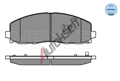 MEYLE Sada brzdovch destiek MEYLE-ORIGINAL: True to OE. ME 025 253 7919, 025 253 7919