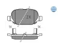 MEYLE Sada brzdov�ch desti�ek MEYLE-ORIGINAL: True to OE.&nbsp;&dash;&nbsp;ME 025 254 1014