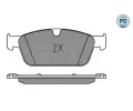 MEYLE Sada brzdovch destiek MEYLE-PD: Advanced performance and design. ME 025 255 3119/PD, 025 255 3119/PD