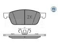 MEYLE Sada brzdovch destiek MEYLE-PD: Advanced performance and design. ‐ ME 025 255 5518/PD