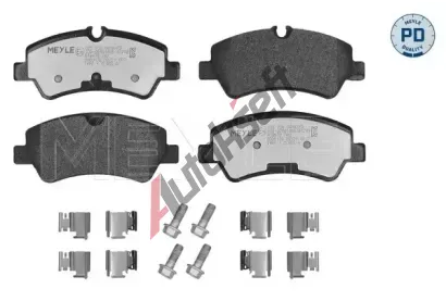 MEYLE Sada brzdovch destiek MEYLE-PD: Advanced design and technology. ME 025 256 0418/PD, 025 256 0418/PD