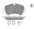 MEYLE Sada brzdovch destiek MEYLE-PD: Advanced design and technology. ME 025 256 0418/PD, 025 256 0418/PD