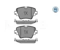 MEYLE Sada brzdovch destiek MEYLE-PD Quality ME 025 256 1718/PD, 025 256 1718/PD