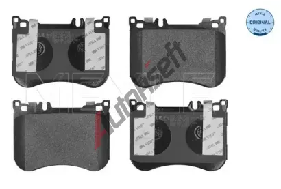 MEYLE Sada brzdovch destiek MEYLE-ORIGINAL Quality ME 025 257 0617, 025 257 0617