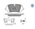 MEYLE Sada brzdovch destiek MEYLE-PD Quality ‐ ME 025 257 2016/PD