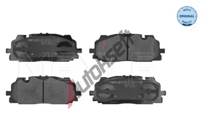 MEYLE Sada brzdovch destiek MEYLE-ORIGINAL Quality ME 025 258 6117, 025 258 6117