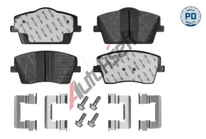MEYLE Sada brzdových destiček MEYLE-PD: Advanced performance and design. ME 025 261 2618/PD, 025 261 2618/PD MEYLE Sada brzdových destiček MEYLE-PD: Advanced performance and design. ME 025 261 2618/PD, 025 261 2618/PD