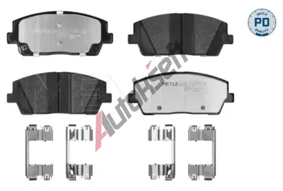 MEYLE Sada brzdových destiček MEYLE-PD: Advanced performance and design. ME 025 261 5717/PD, 025 261 5717/PD MEYLE Sada brzdových destiček MEYLE-PD: Advanced performance and design. ME 025 261 5717/PD, 025 261 5717/PD