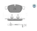 MEYLE Sada brzdovch destiek PLATINUM PAD ‐ ME 025 261 5820/PD