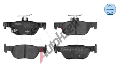 MEYLE Sada brzdovch destiek MEYLE-ORIGINAL: True to OE. ME 025 261 7415, 025 261 7415
