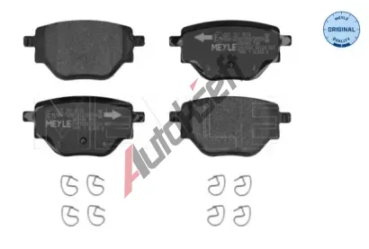 MEYLE Sada brzdovch destiek MEYLE-ORIGINAL: True to OE. ME 025 261 9518, 025 261 9518