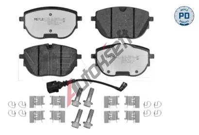MEYLE Sada brzdovch destiek MEYLE-PD: Advanced performance and design. ME 025 262 6818/PD, 025 262 6818/PD