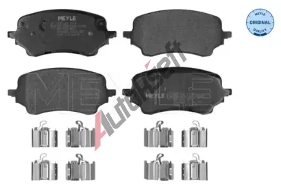 MEYLE Sada brzdových destiček MEYLE-ORIGINAL: True to OE. ME 025 262 7118, 025 262 7118 MEYLE Sada brzdových destiček MEYLE-ORIGINAL: True to OE. ME 025 262 7118, 025 262 7118