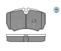 MEYLE Sada brzdovch destiek PLATINUM PAD ‐ ME 025 291 2320/PD