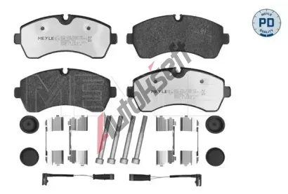MEYLE Sada brzdovch destiek PLATINUM PAD ME 025 292 0020/PD, 025 292 0020/PD