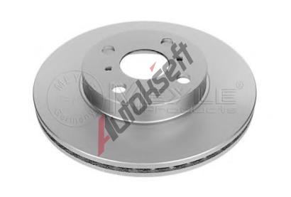 MEYLE Brzdov kotou PLATINUM DISC - 255 mm ME 30-15 521 0003/PD, 30-15 521 0003/PD
