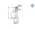 MEYLE Tlumi provn ME 326 624 0006, 326 624 0006