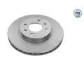 MEYLE Brzdov kotou MEYLE-PD - 256 mm ‐ ME 37-15 521 0037/PD