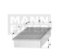MANN-FILTER Vzduchov filtr ‐ MF C2860/3