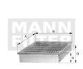 Vzduchov filtr MANN-FILTER ‐ MF C35104