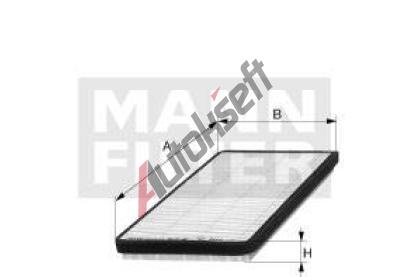 MANN-FILTER Filtr - vzduch v interiru MF CU2431, CU 2431