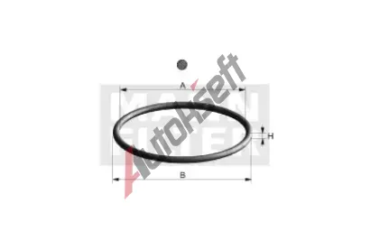 MANN-FILTER Tsnn - olejov filtr MF Di134-00, Di 134-00