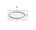 MANN-FILTER T�sn�n� - olejov� filtr&nbsp;&dash;&nbsp;MF Di75-00