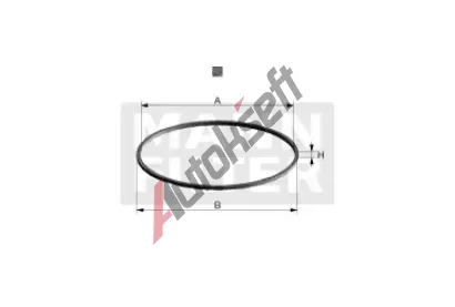 MANN-FILTER T�sn�n� - olejov� filtr MF Di95-07, Di 95-07