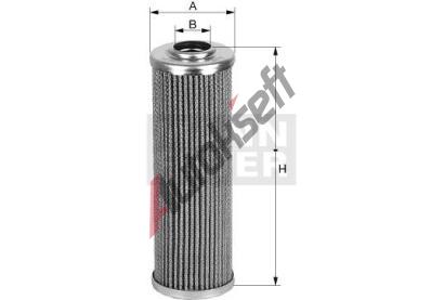 MANN-FILTER Filtr - pracovní hydraulika MF HD66, HD 66 MANN-FILTER Filtr - pracovní hydraulika MF HD66, HD 66