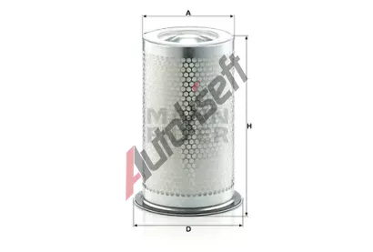 MANN-FILTER Filtr, technika stlaenho vzduchu MF LE 7004 x, MF LE7004x