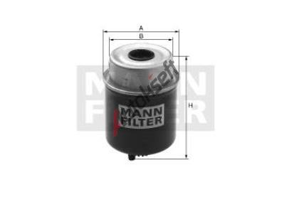 MANN-FILTER Palivový filtr MF WK8116, WK 8116 MANN-FILTER Palivový filtr MF WK8116, WK 8116