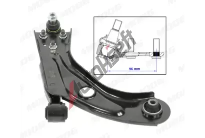 MOOG Rameno zav�en� kol MG PE-WP-14686, PE-WP-14686