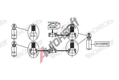 MONROE Tlumi provn RoadMatic MO 401056RM, 401056RM