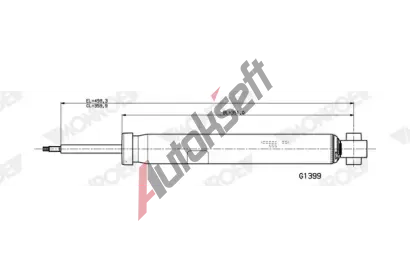 MONROE Tlumi provn MONROE ORIGINAL (Gas Technology) MO G1399, G1399