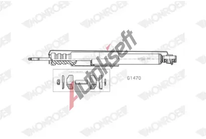 MONROE Tlumi provn MONROE ORIGINAL (Gas Technology) MO G1470, G1470